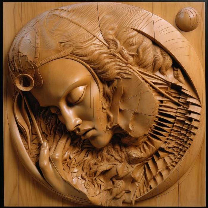 نموذج ثلاثي الأبعاد لآلة CNC 3D Art 